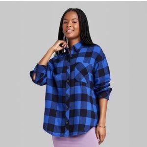 Wild fable oversized flannel